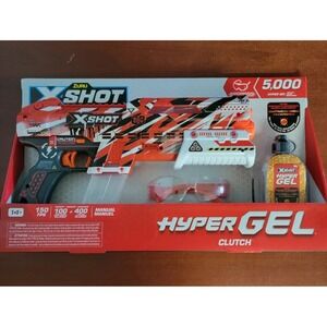 Zuru X Shot‎ Hyper Gel Clutch Blaster New 5,000 Pellets. Holiday. Gift. Teens